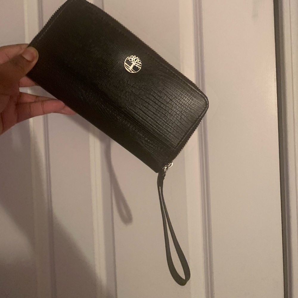 Black LEATHER wallet